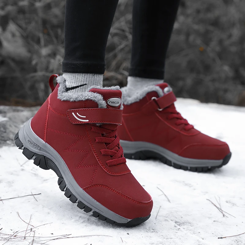 Ergonomischer Klettverschluss-Stiefel mit großzügigem Zehen- und Fersenbereich - OrthoRelief