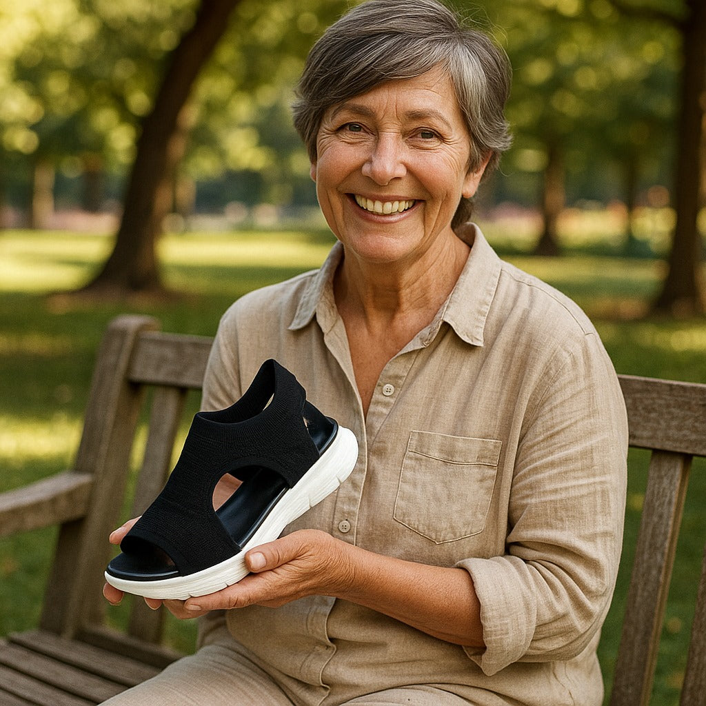 Ergonomische Orthopädische Damensandalen für Schmerzlinderung - AirStep