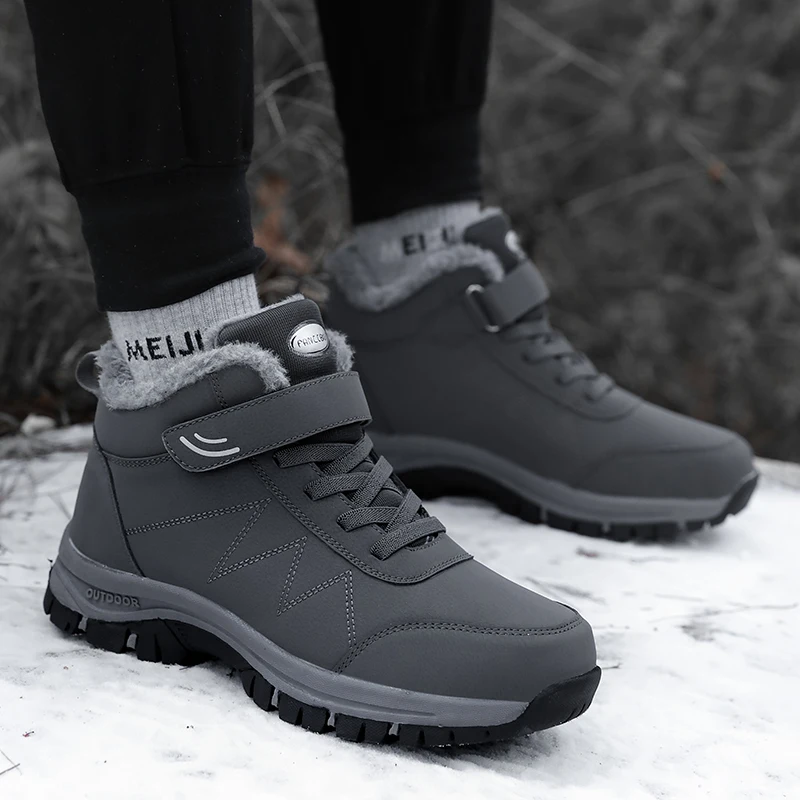Ergonomischer Klettverschluss-Stiefel mit großzügigem Zehen- und Fersenbereich - OrthoRelief