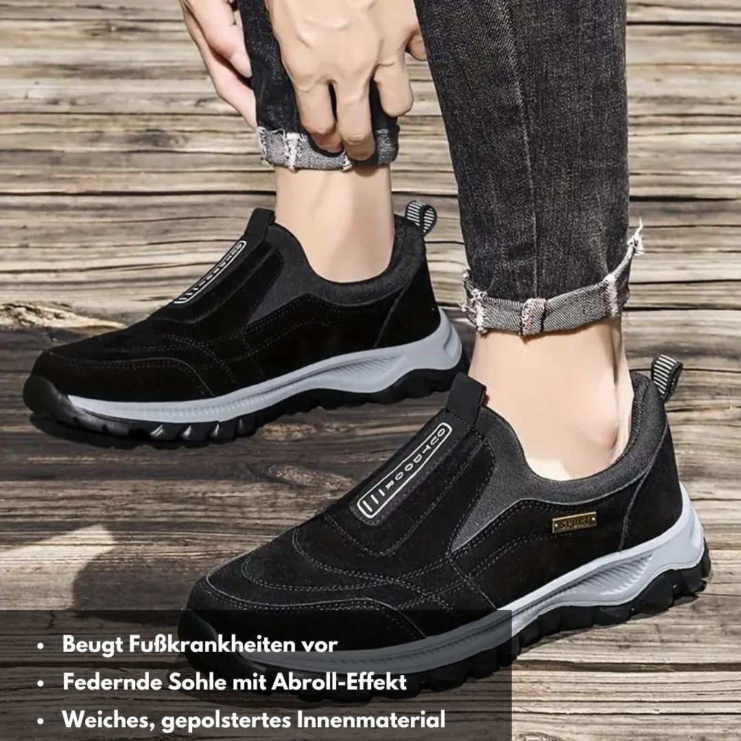 Ergonomischer Schuh zur Schmerzlinderung - OrthoMotion Unisex Black-Friday 1+1 Aktion
