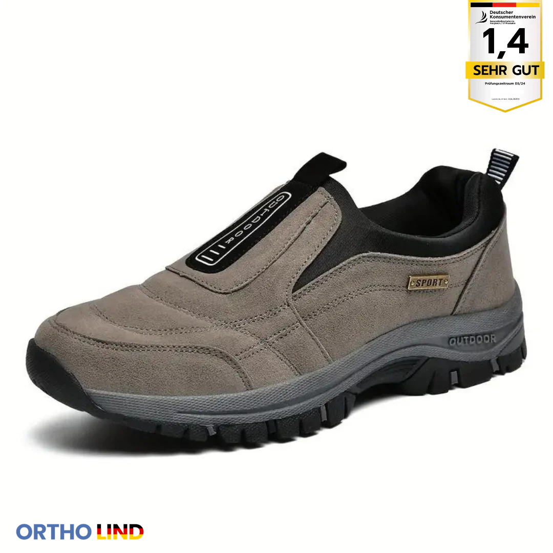 Ergonomischer Schuh zur Schmerzlinderung - OrthoMotion Unisex Black-Friday 1+1 Aktion