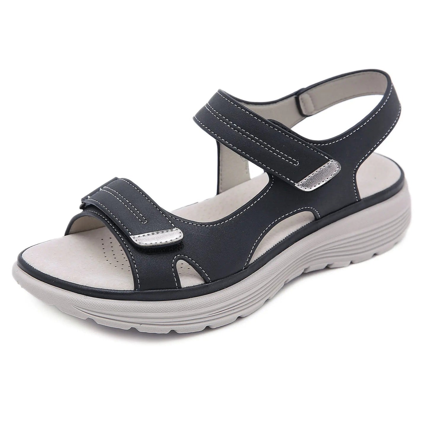 Orthopädische Damensandalen für Schmerzlinderung - ErgoLiva
