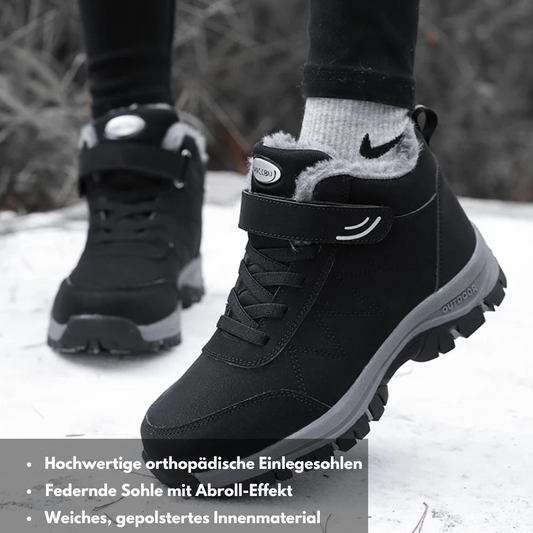 Ergonomischer Klettverschluss-Stiefel mit großzügigem Zehen - und Fersenbereich - OrthoRelief
